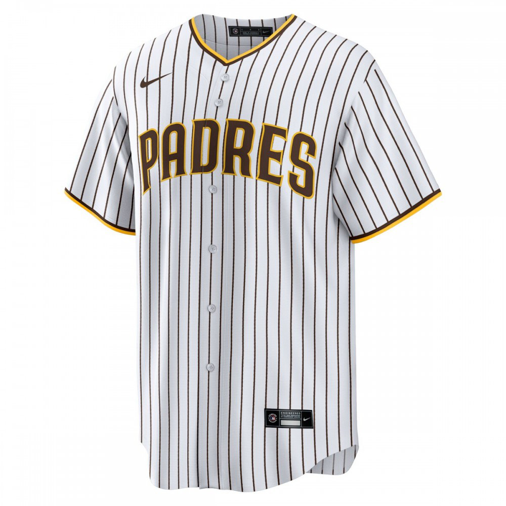 Xander Bogaerts San Diego Padres Youth Alternate Replica Player Jersey - White-Pro Kit Vault | Brand New 26/27 Sports Jerseys